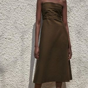Zara Strapless MIDI